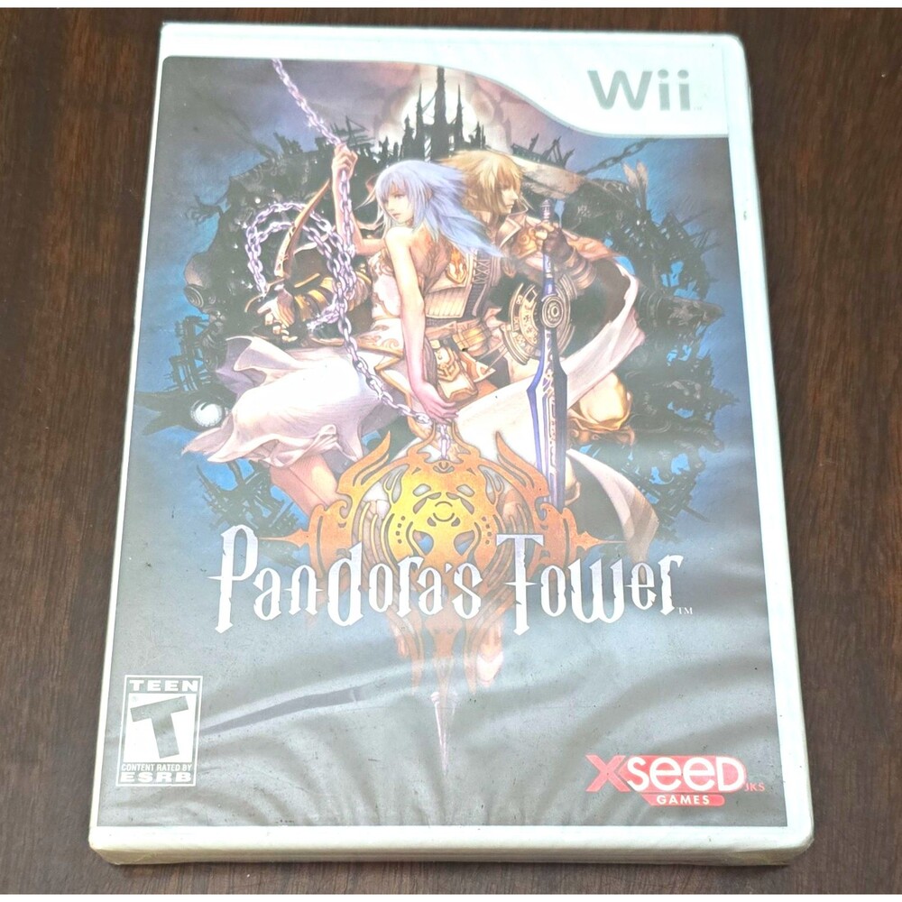 XSEED Games Pandora's Tower Nintendo Wii 2012 NTSC-U/C T-Teen Reversible Art
